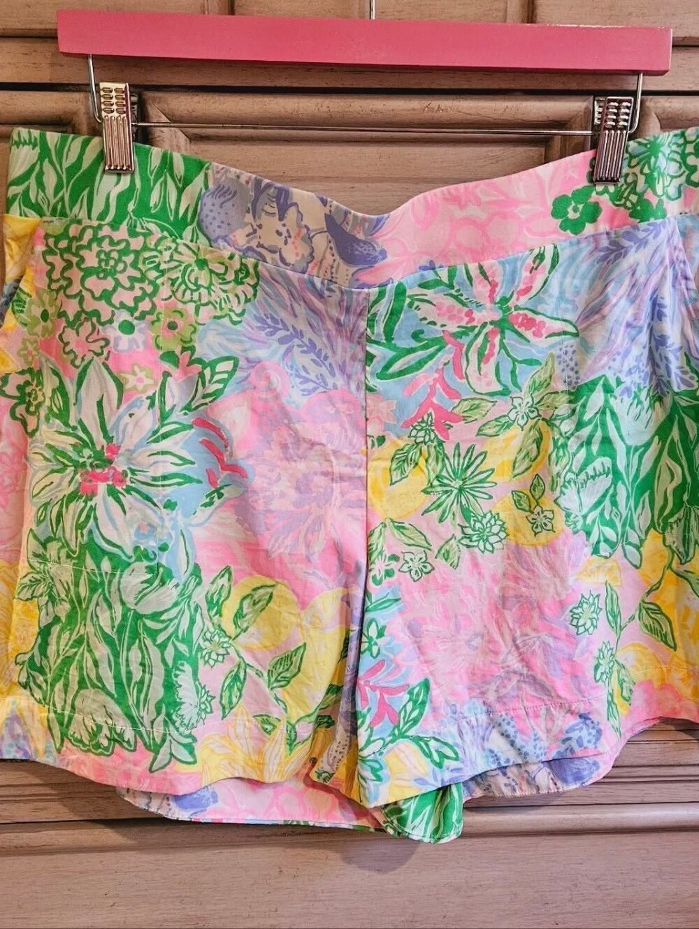 Lilly Pulitzer Alista Stretch High Waist Shorts